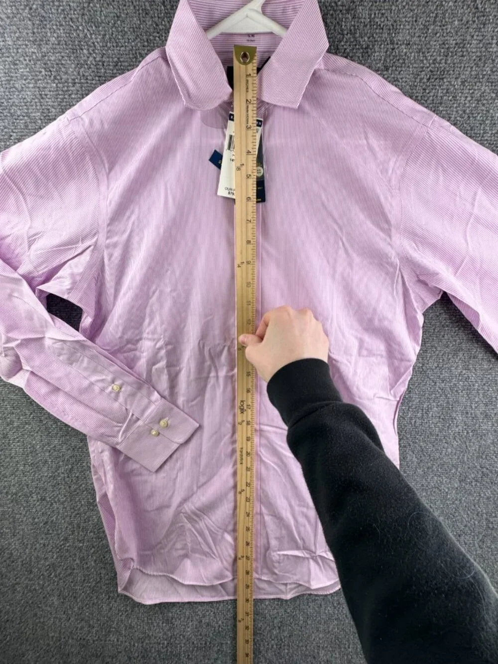 NWT Polo Ralph Lauren Pink Classic Fit Easy Care Cotton Stretch 14.5 32/33